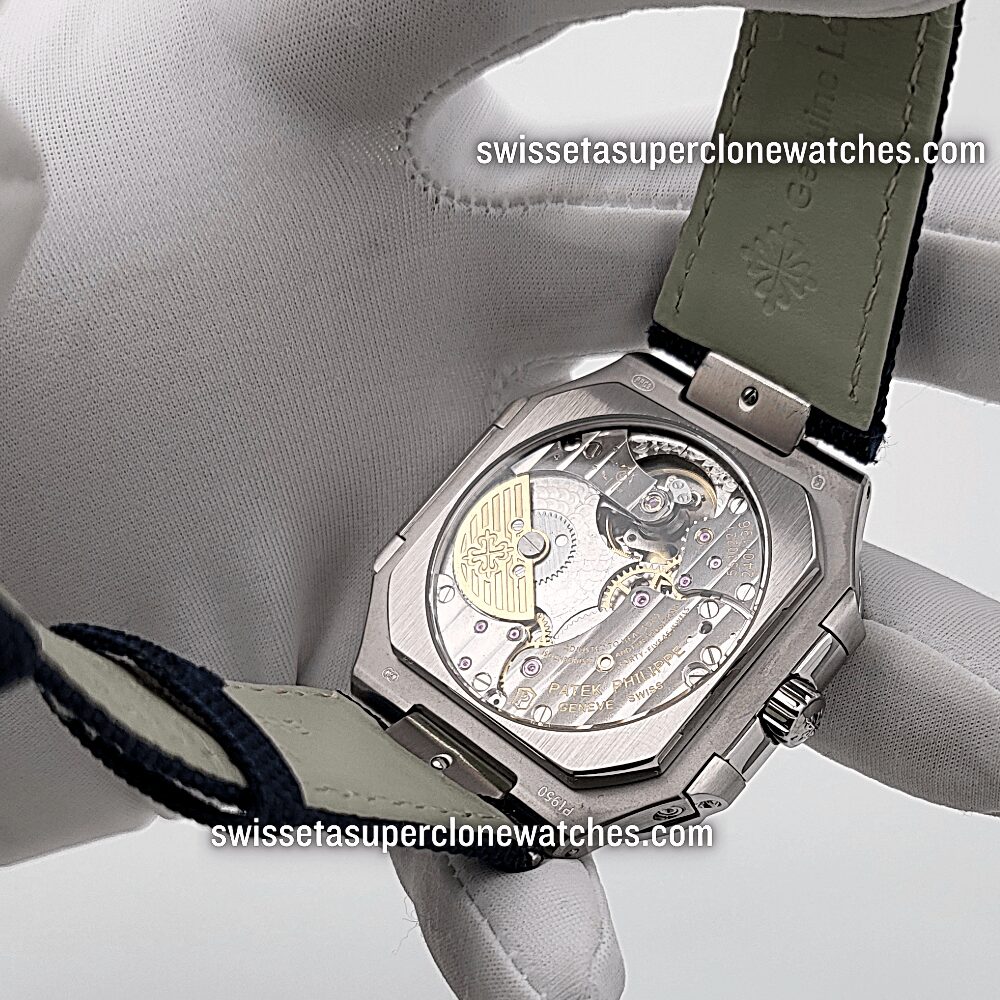 Patek Philippe Cubitus Platinum 5822P-001 Sunburst Blue Dial 45mm Swiss ETA 240 PS CI J LU Automatic Movement Replica Top Quality Exact 11 Super Clone Watch (1) Patek Philippe Cubitus Platinum 5822P-001 Sunburst Blue Dial 45mm Swiss ETA 240 PS CI J LU Automatic Movement Replica Top Quality Exact 11 Super Clone Watch (1)